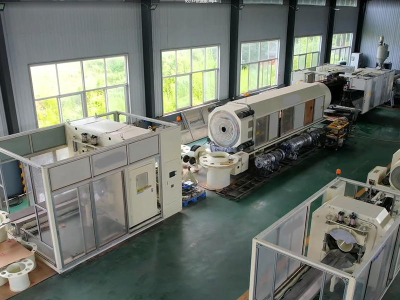 Линия HDPE с водяным охлаждением высокой скорости